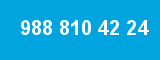 988 810 42 24 988 810 42 24